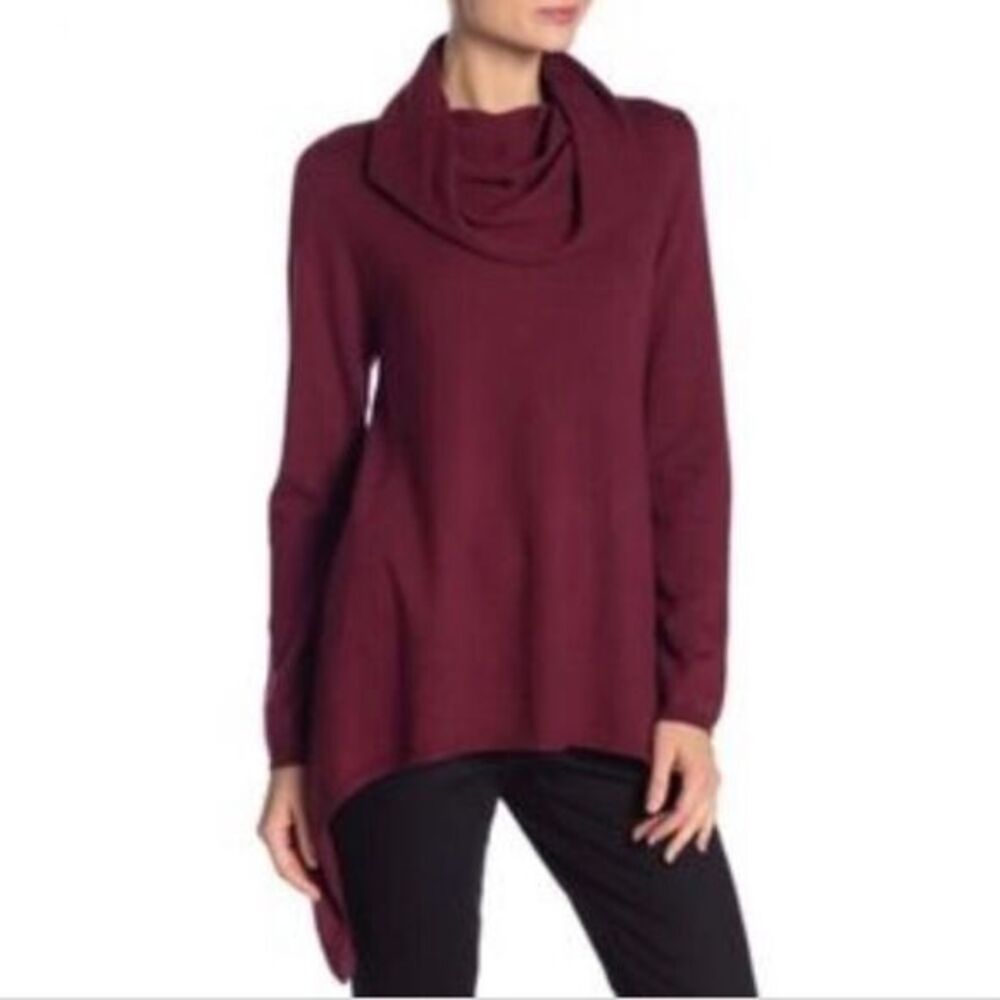 LT Love Token Candice Cowl Neck Sweater‎ XL elbow patches